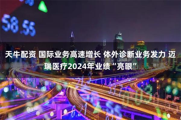 天牛配资 国际业务高速增长 体外诊断业务发力 迈瑞医疗2024年业绩“亮眼”